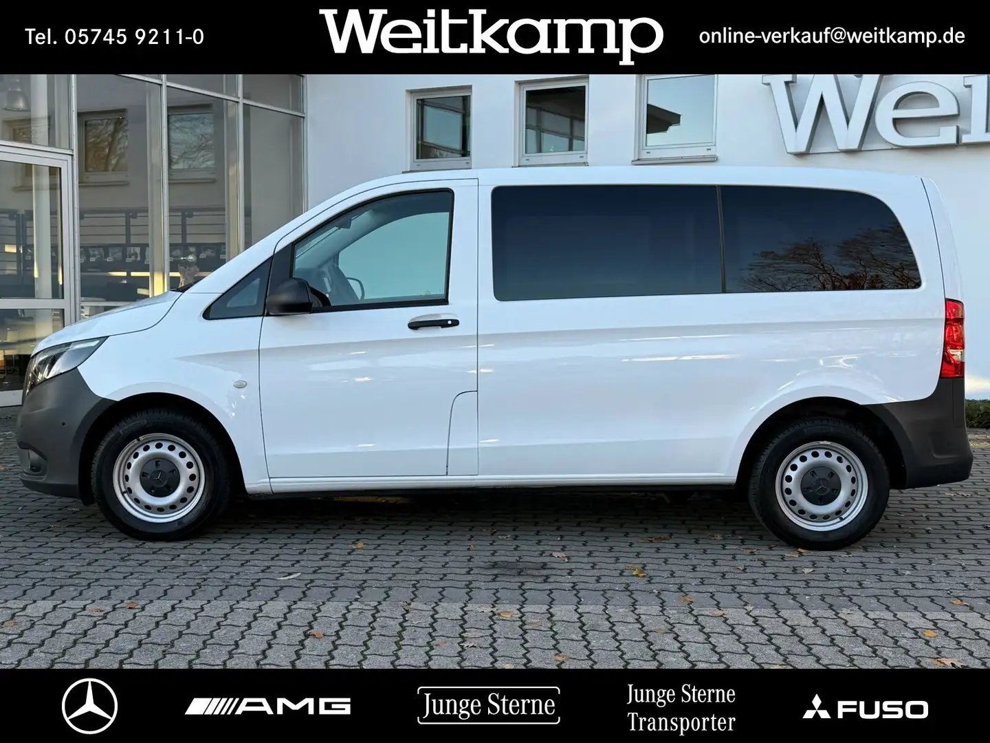 Mercedes-Benz Vito Vito 116 Tourer Kompakt STHZ+KAMERA+UVM.+ Base Weiß - 2