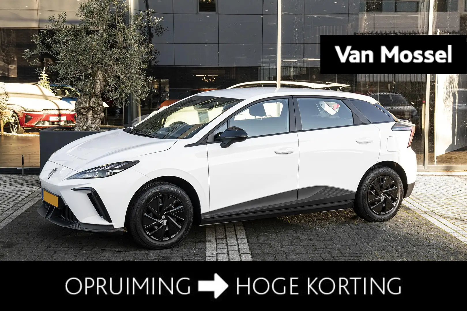 MG MG4 Standard 51 kWh | Private Lease vanaf € 399,- 72mn Blanc - 1