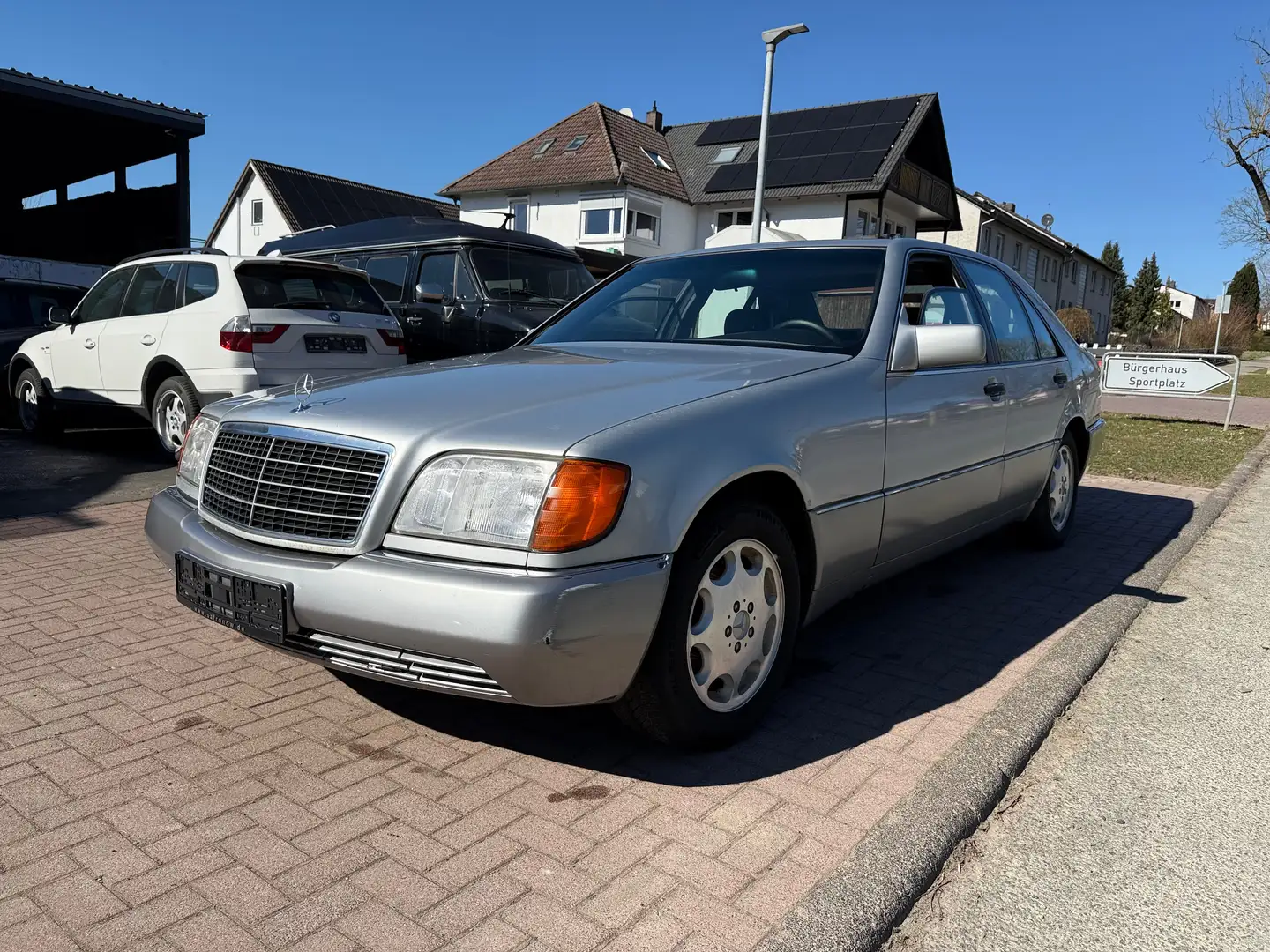 Mercedes-Benz S 300 SE Leder 5. Gang Schalter GETRAG Sitzheizung S320 Argent - 1
