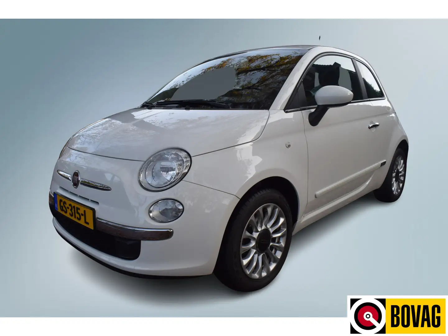 Fiat 500 0.9 TwinAir Turbo Top staat Wit - 1