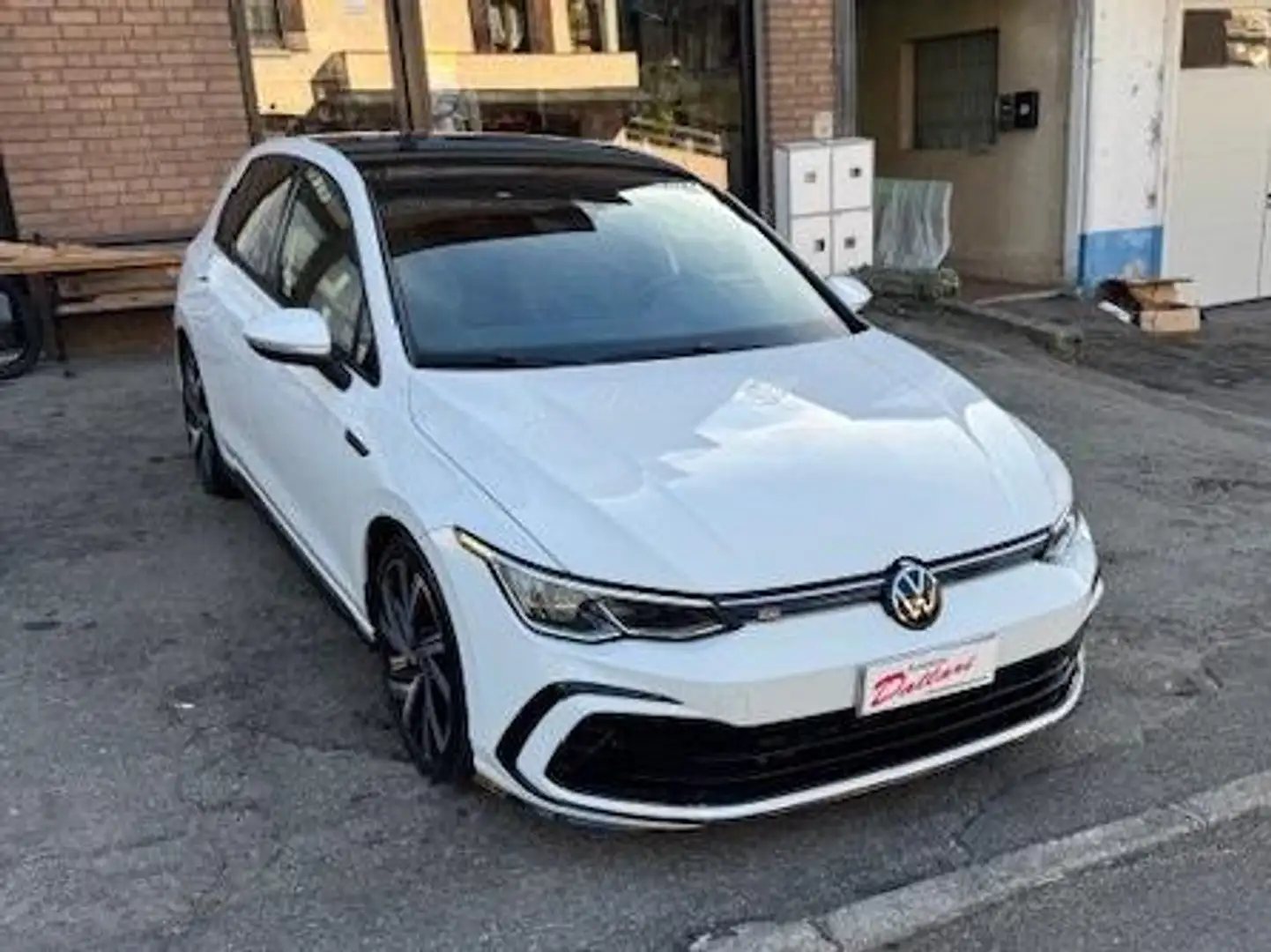 Volkswagen Golf Golf VIII 2020 2.0 tdi R-Line 4motion 150cv dsg Bianco - 1