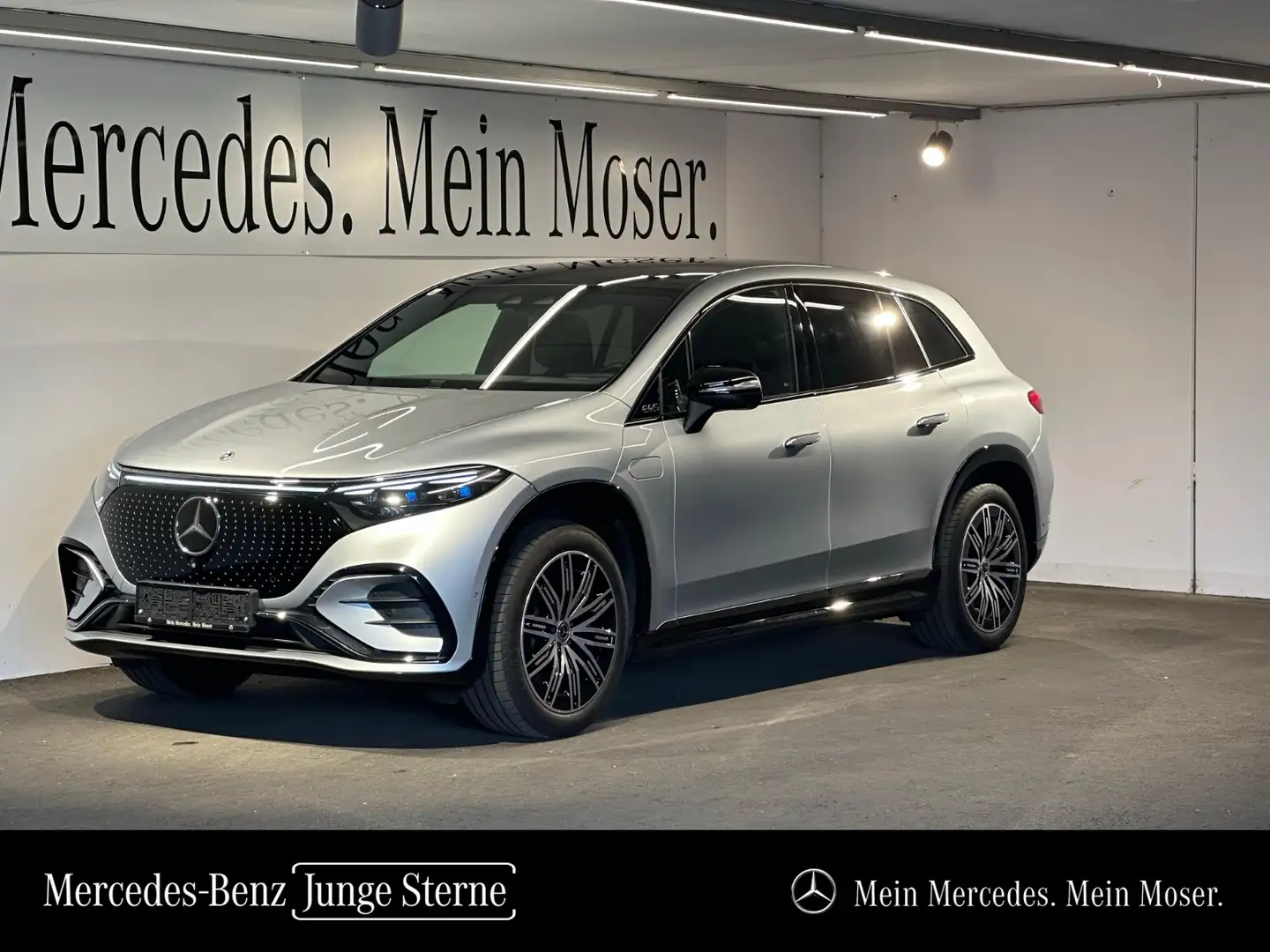 Mercedes-Benz EQS SUV EQS 450 4MATIC SUV Argent - 1