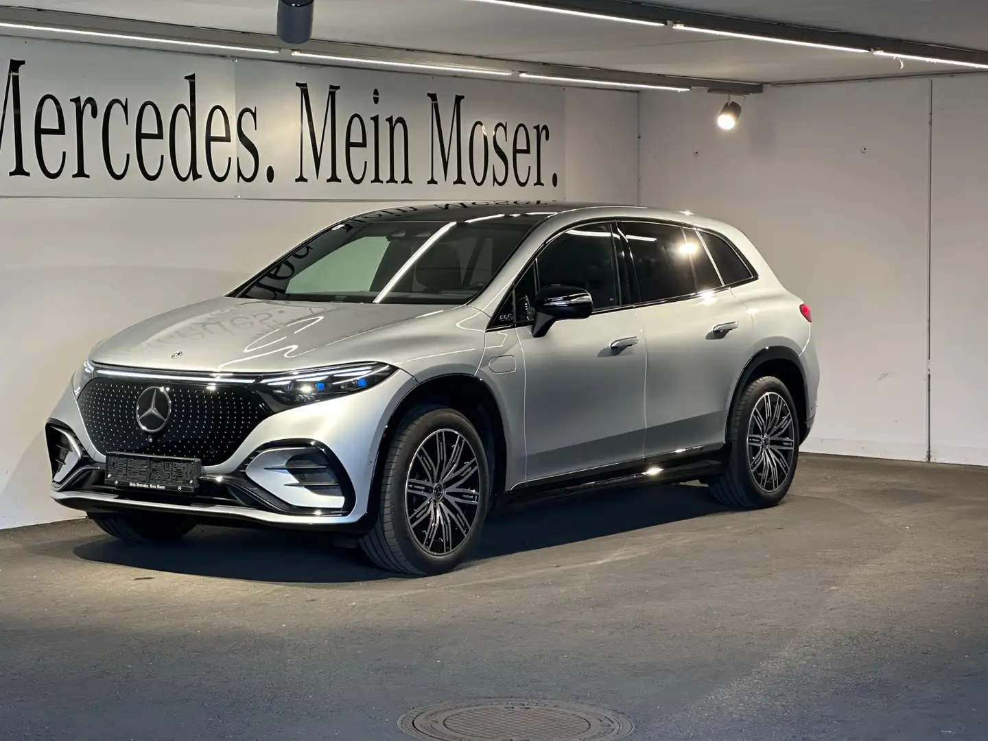 Mercedes-Benz EQS SUV EQS 450 4MATIC SUV Argent - 2