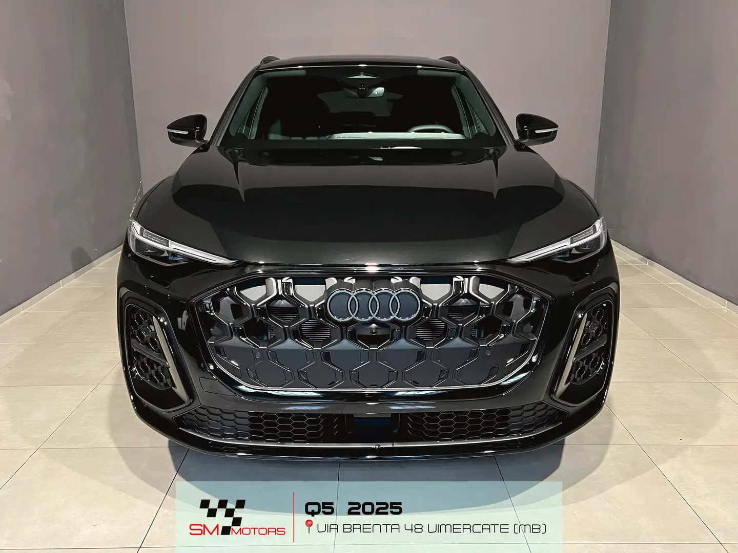 Audi Q5 2.0 tdi mhev+ S line quattro 204cv PRONTA CONSEGNA Nero - 2