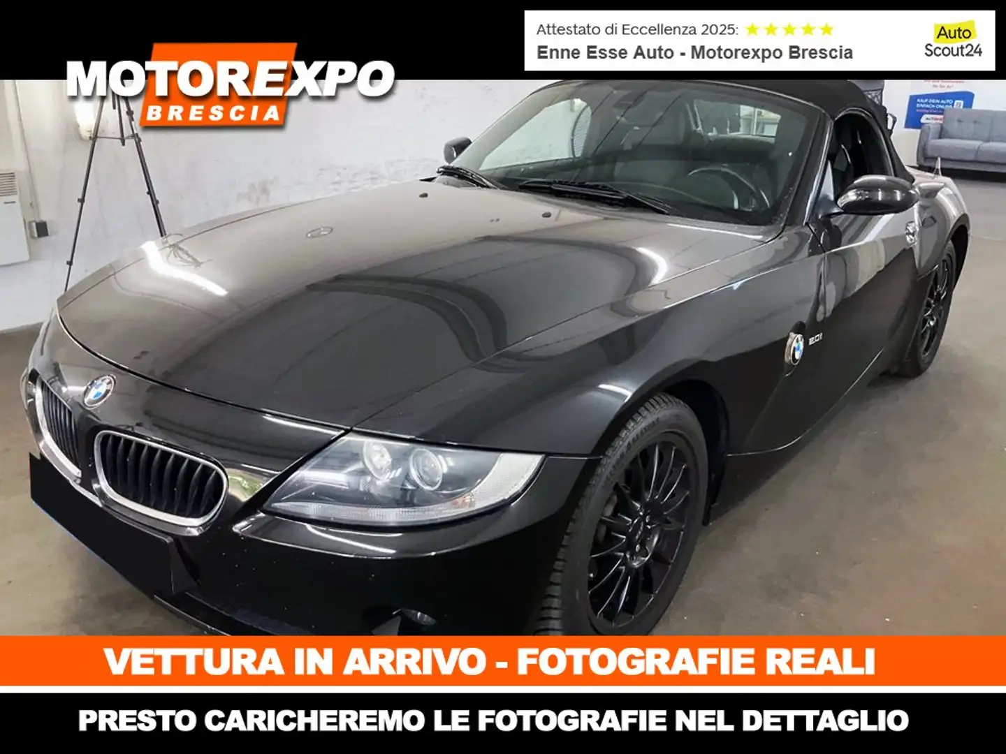 BMW Z4 Roadster 2.0i 150 Cv Iscrivibile ASI Service Disp. Nero - 1