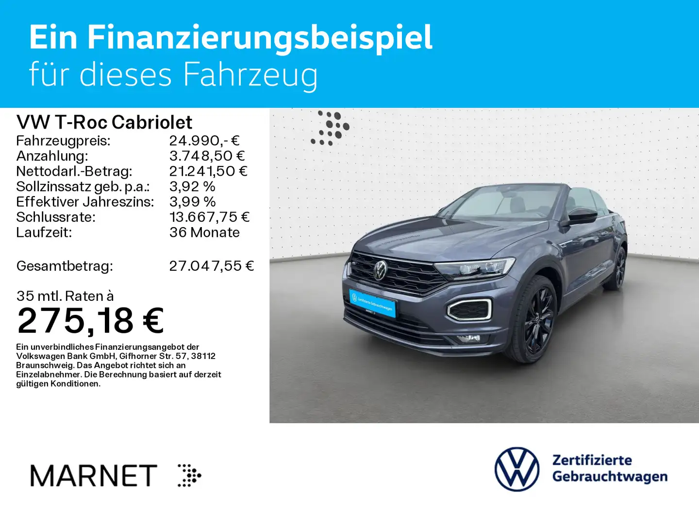 Volkswagen T-Roc R-Line Black Style 1.5 TSI DSG N Schwarz - 2