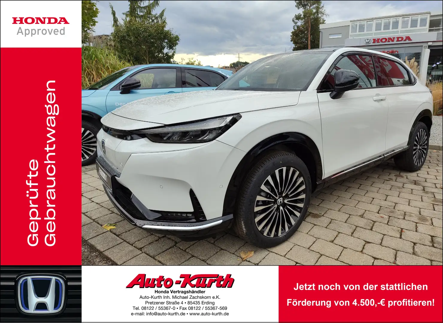Honda e:Ny1 Advance- Navi - Leder - PDC - Kamera - ACC Weiß - 1