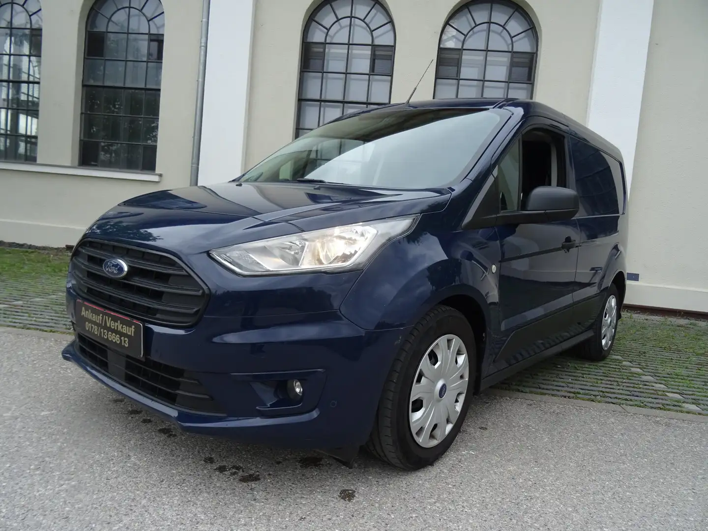 Ford Transit Connect Kasten Trend-2.Hand-Scheckheft gepfl.-Euro 6 Blau - 2