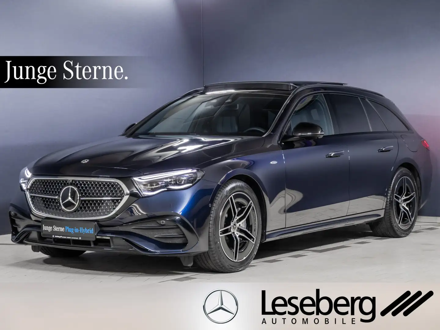 Mercedes-Benz E 300 E 300 de T AMG DIG.LIGHT / Pano / AHK /DISTRONIC Blau - 1