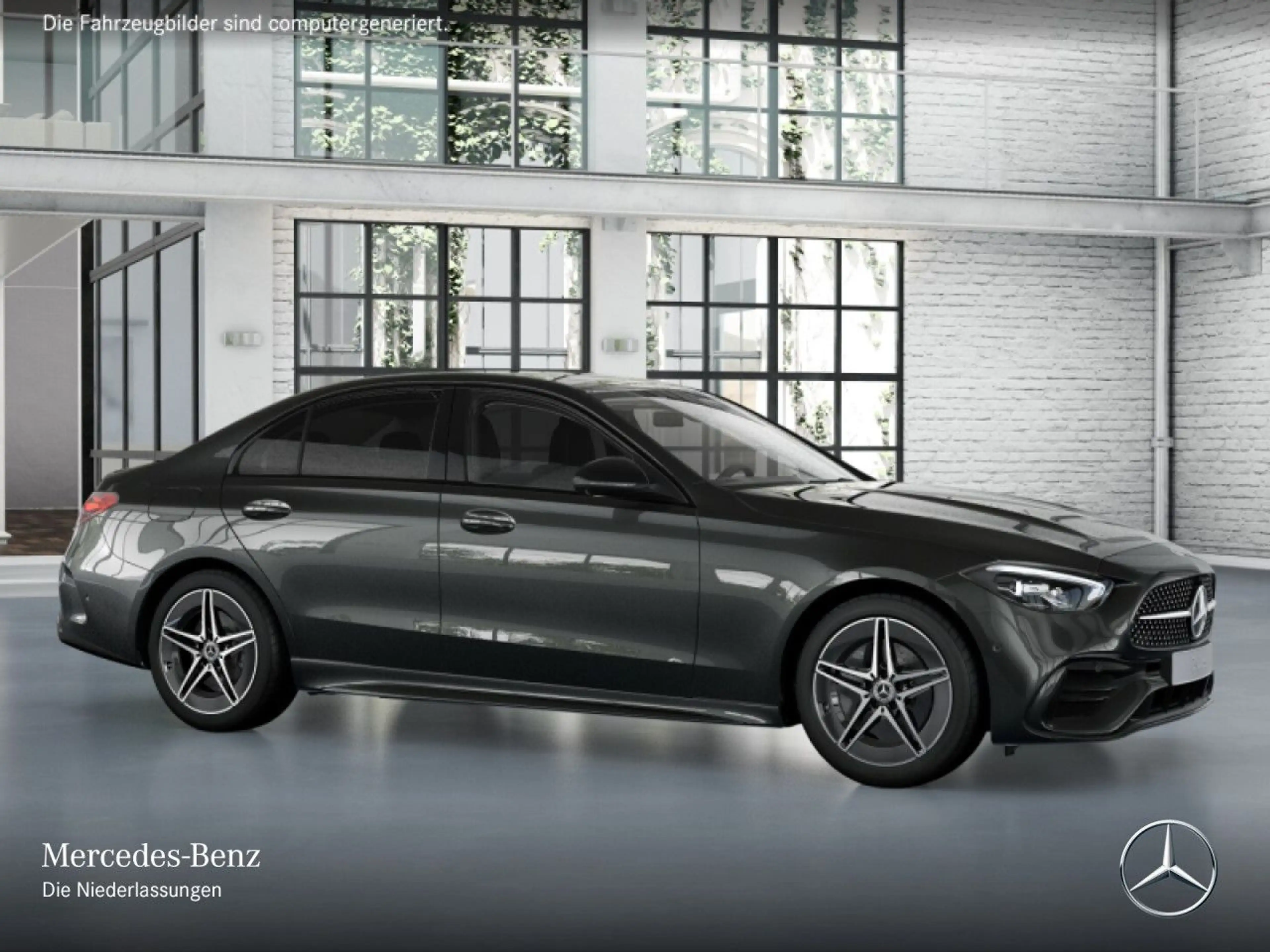 Mercedes-Benz C 180 AMG+NIGHT+360+LED+TOTW+KEYLESS+9G — photo 15