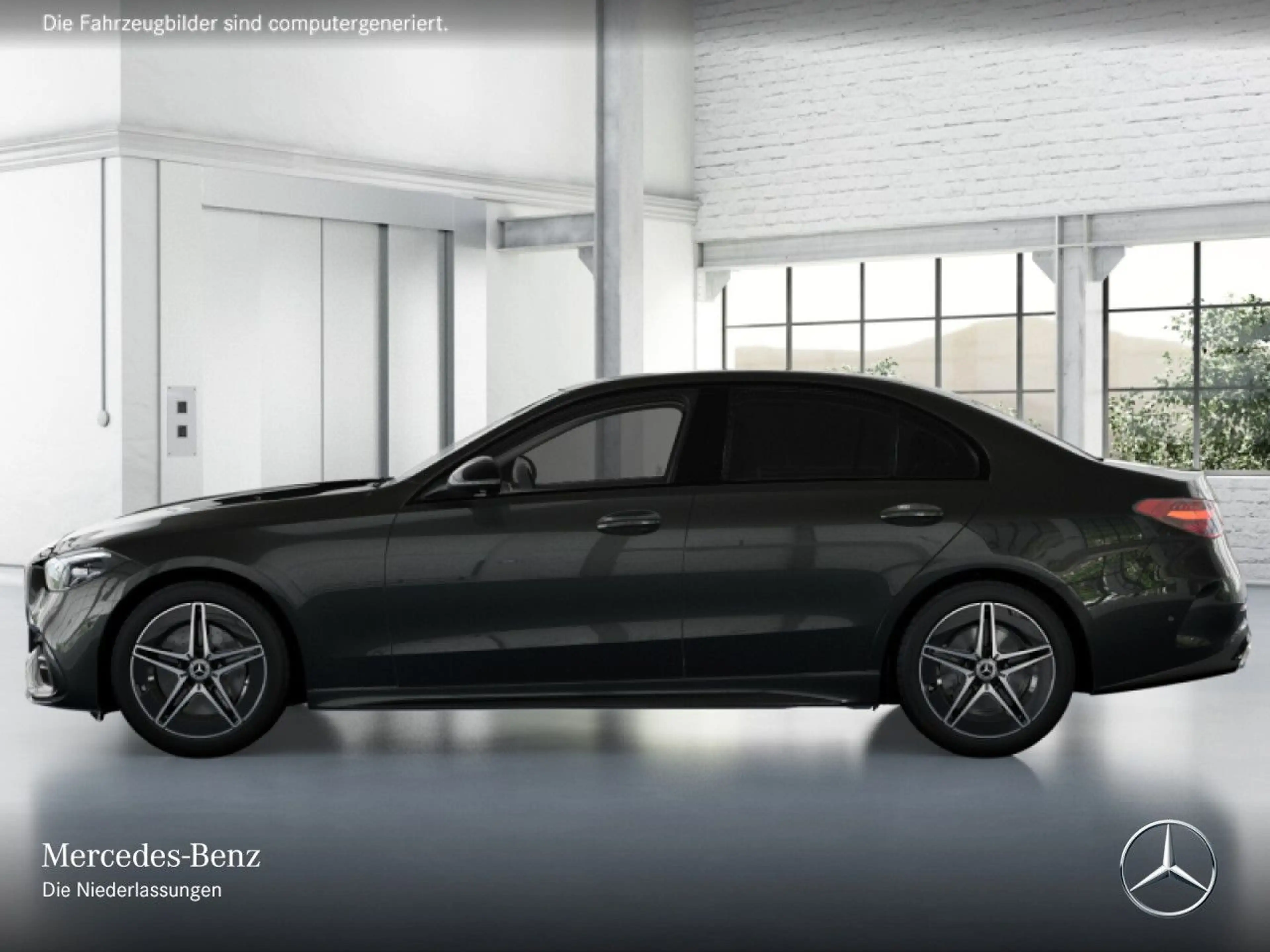 Mercedes-Benz C 180 AMG+NIGHT+360+LED+TOTW+KEYLESS+9G — photo 5
