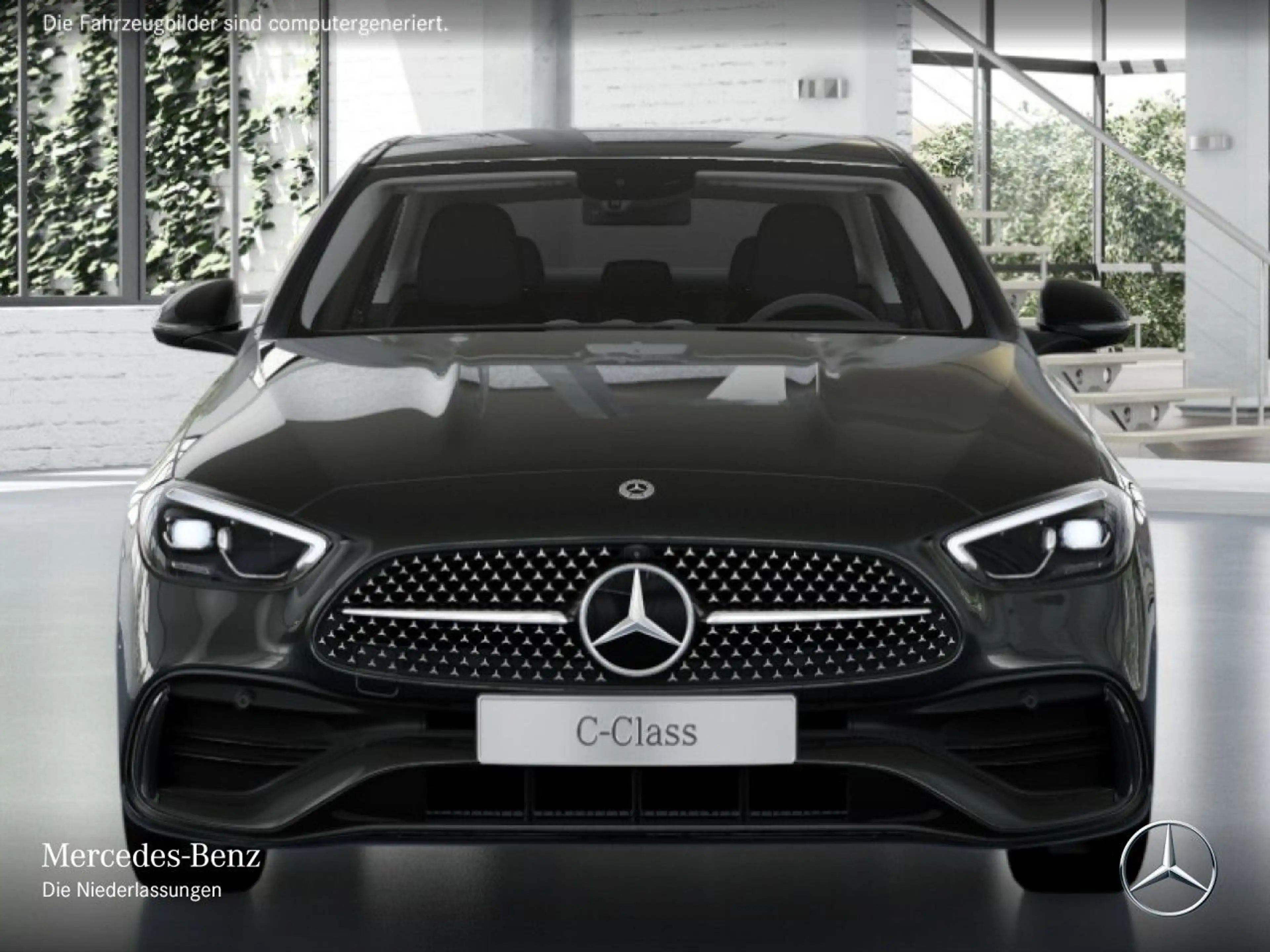 Mercedes-Benz C 180 AMG+NIGHT+360+LED+TOTW+KEYLESS+9G — photo 6