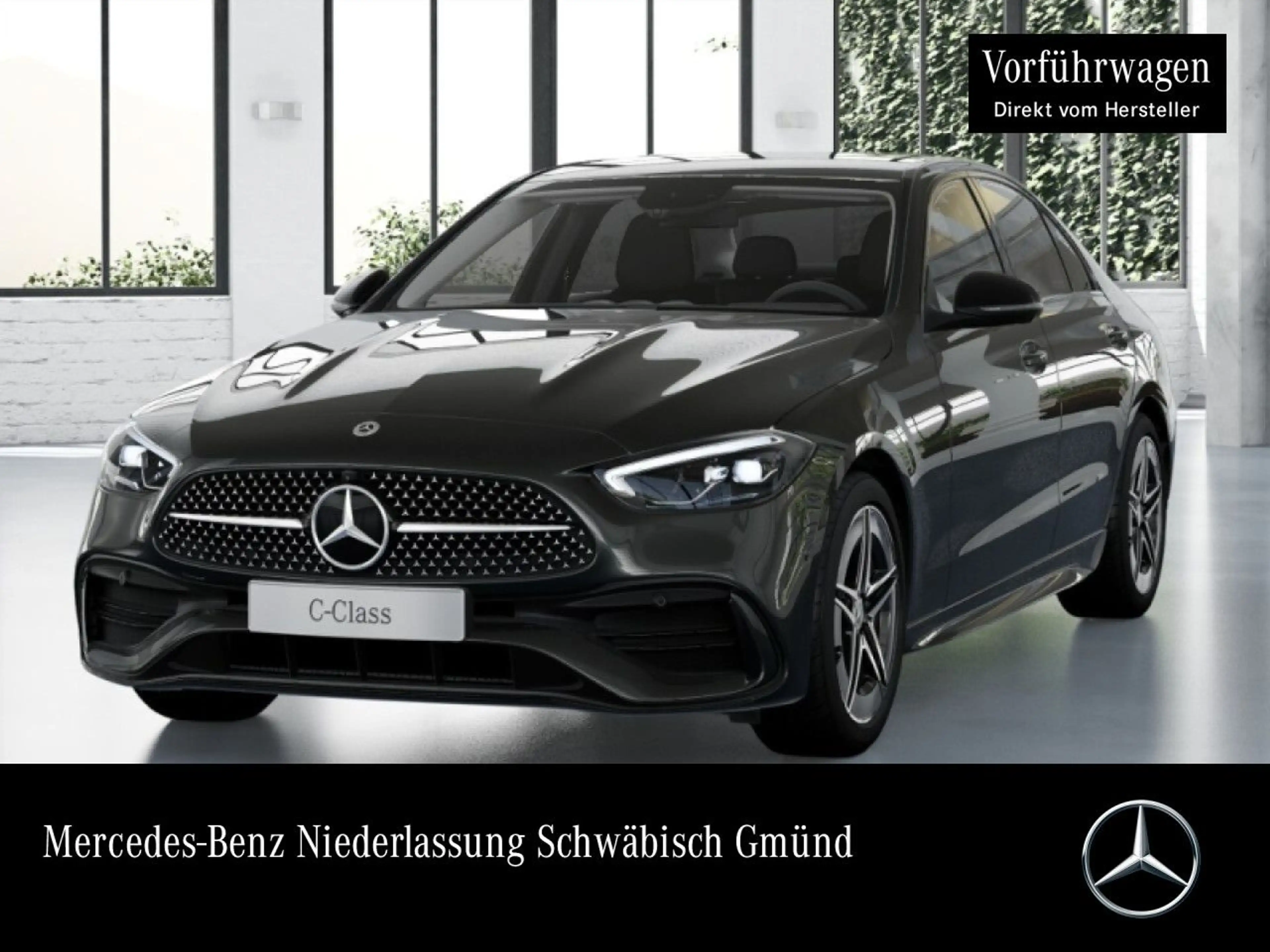 Mercedes-Benz C 180 AMG+NIGHT+360+LED+TOTW+KEYLESS+9G
