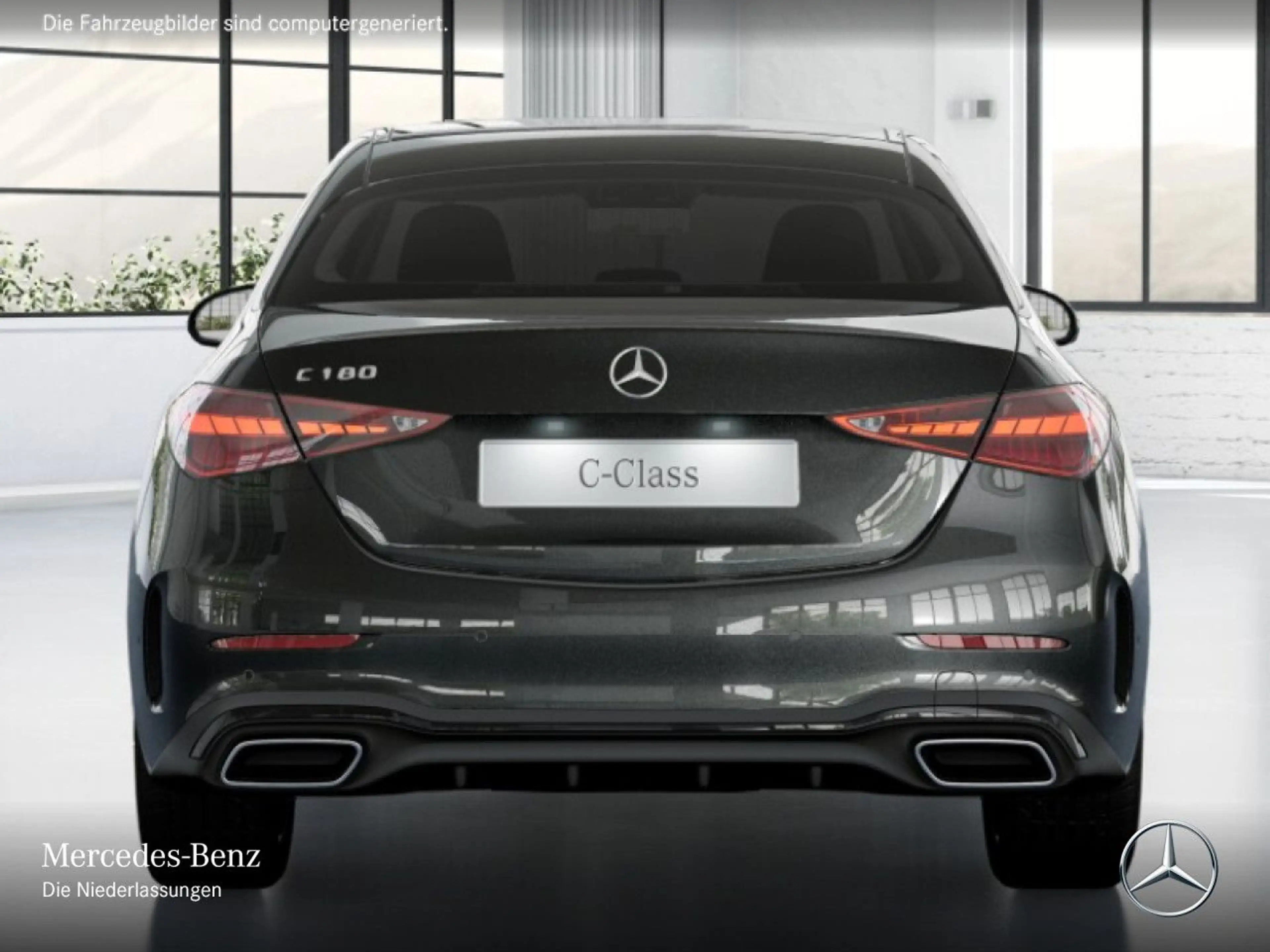 Mercedes-Benz C 180 AMG+NIGHT+360+LED+TOTW+KEYLESS+9G — photo 7