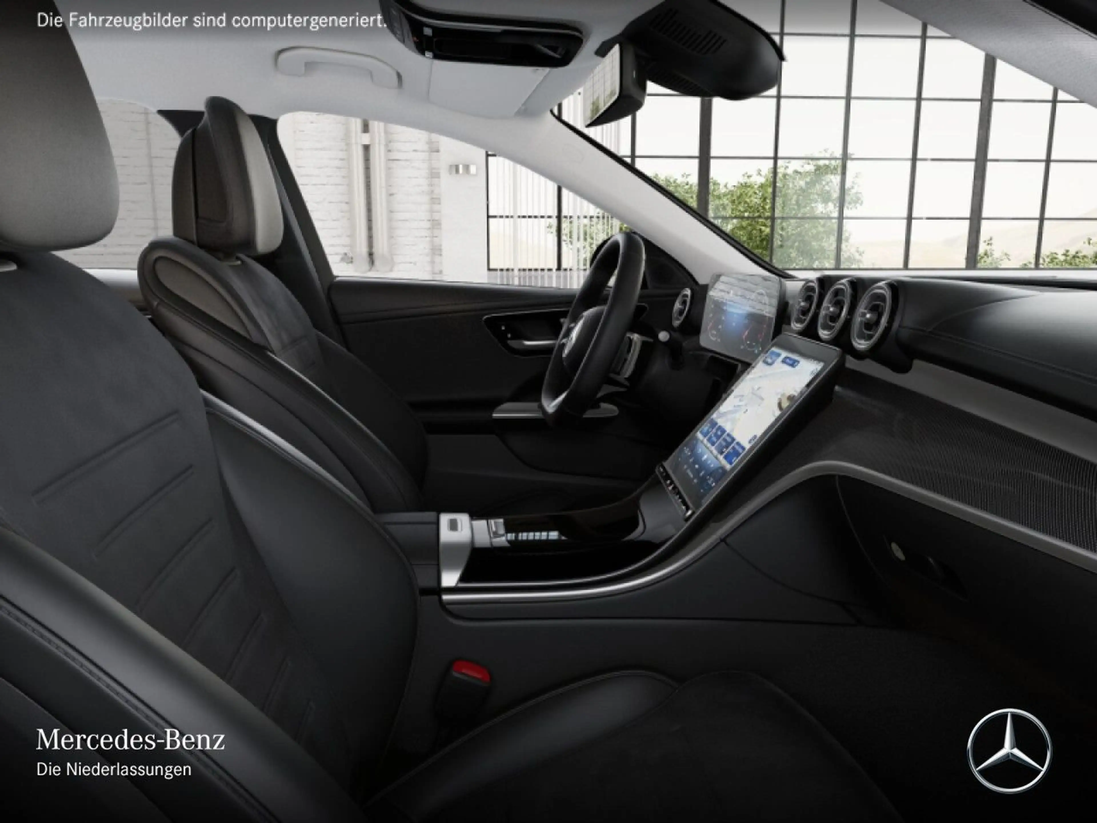 Mercedes-Benz C 180 AMG+NIGHT+360+LED+TOTW+KEYLESS+9G — photo 11