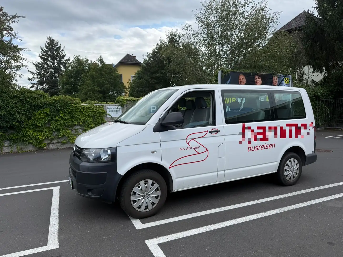 Volkswagen T5 Transporter 2.0 9sitzer Weiß - 2