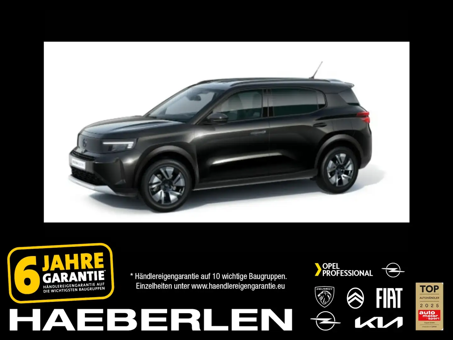 Opel Frontera E GS 3-PHASIG*TECH-PACK*LED*KAMERA*PDC Schwarz - 1