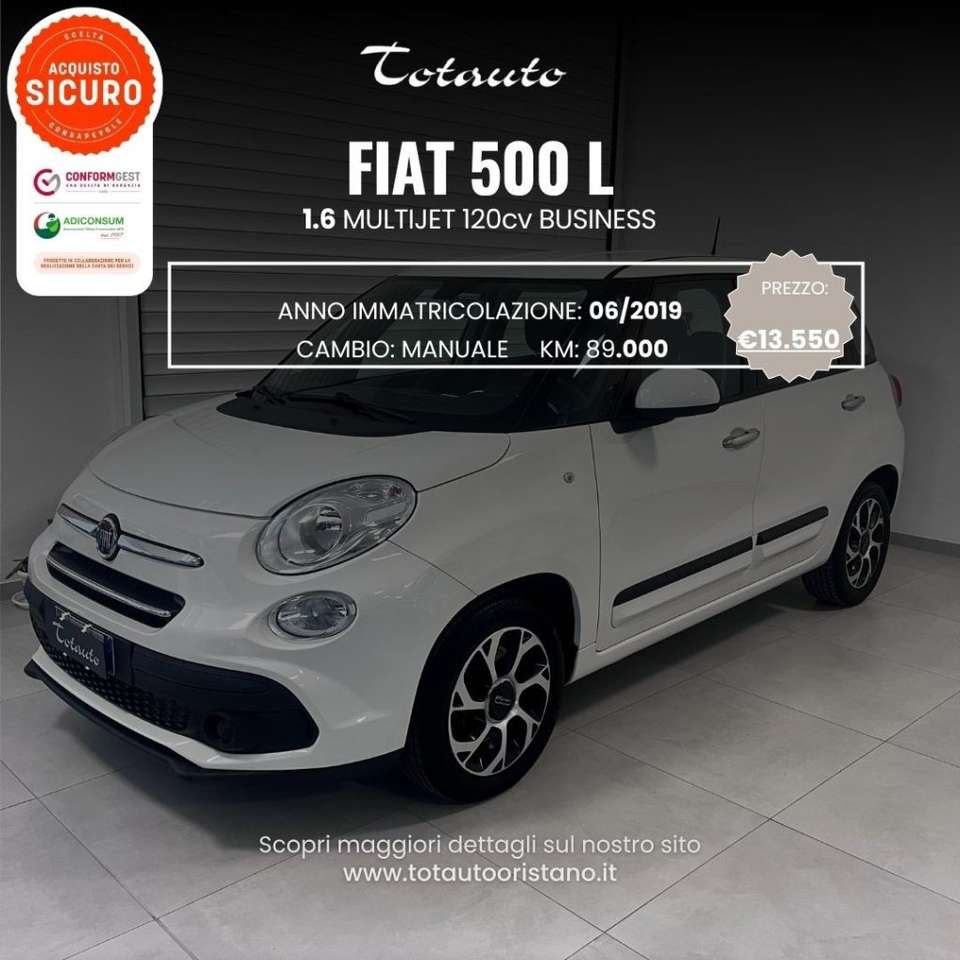 Fiat 500L 1.6 Multijet 120 CV Business
