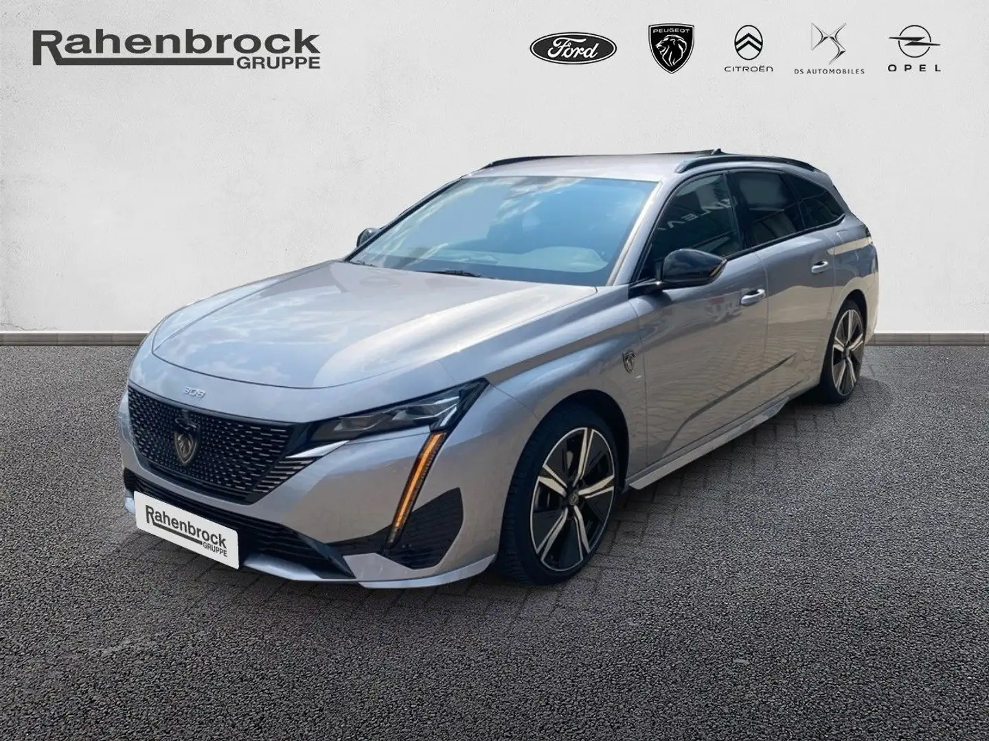 Peugeot 308 SW Hybrid 225 GT EAT 8 Kamera Heizung Navi Grau - 1