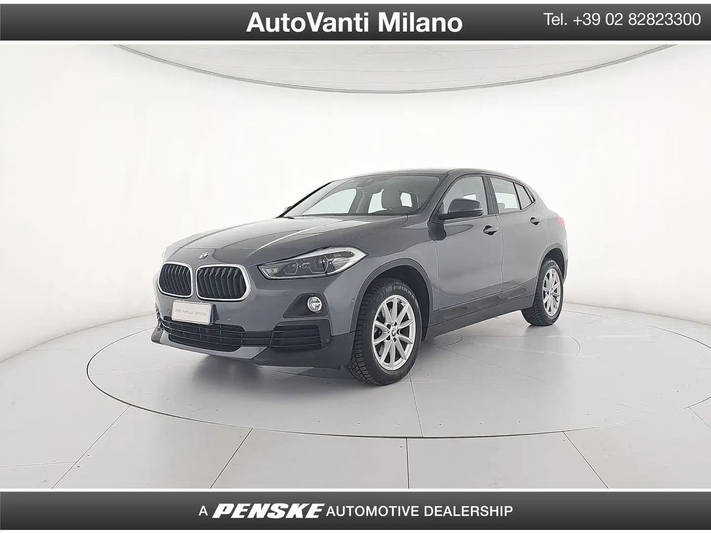 BMW X2 sDrive18d Business-X Gris - 1