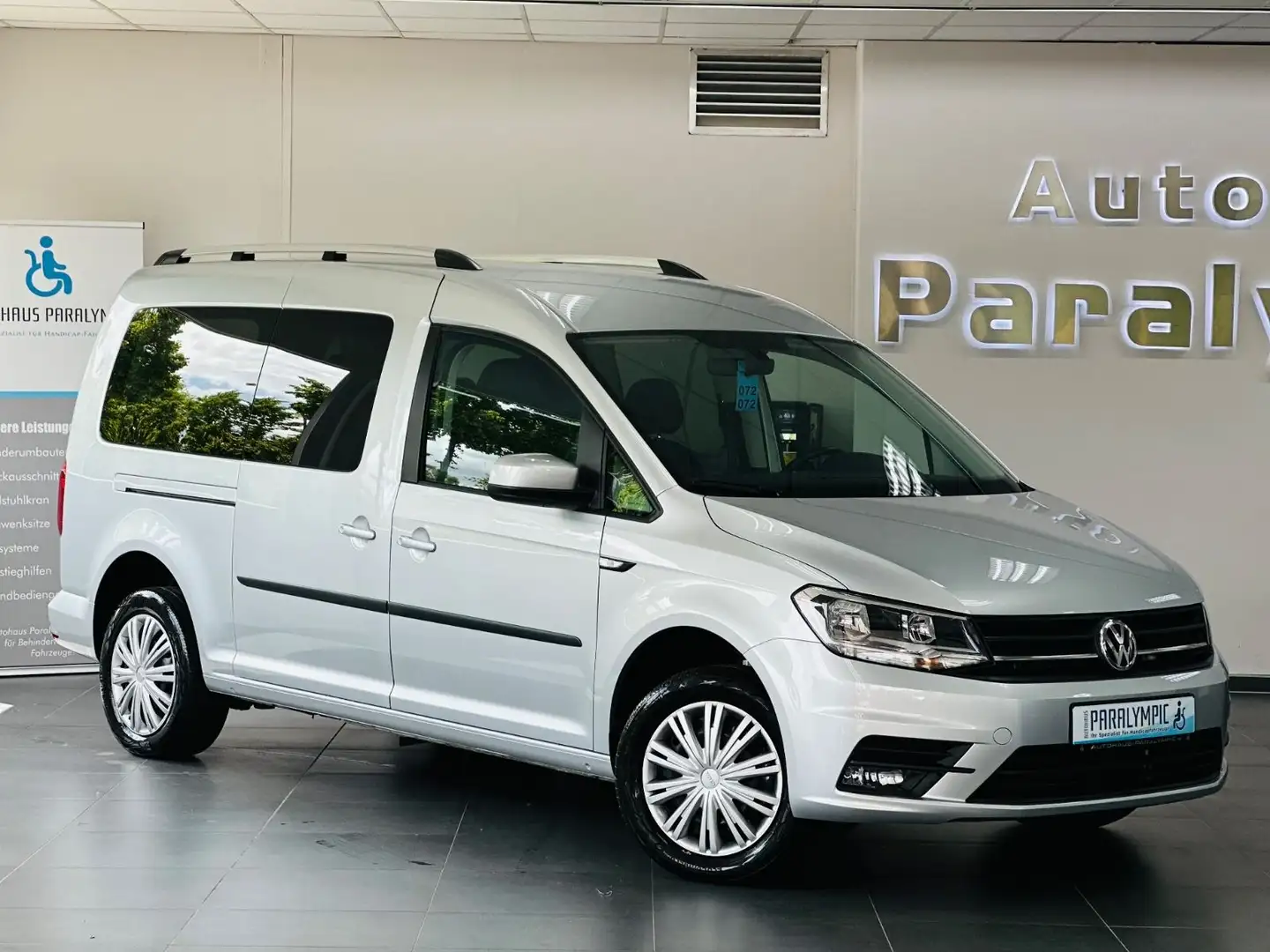 Volkswagen Caddy Maxi 1.4 TSI *CARPLAY*TEMPO*AHK Silber - 1