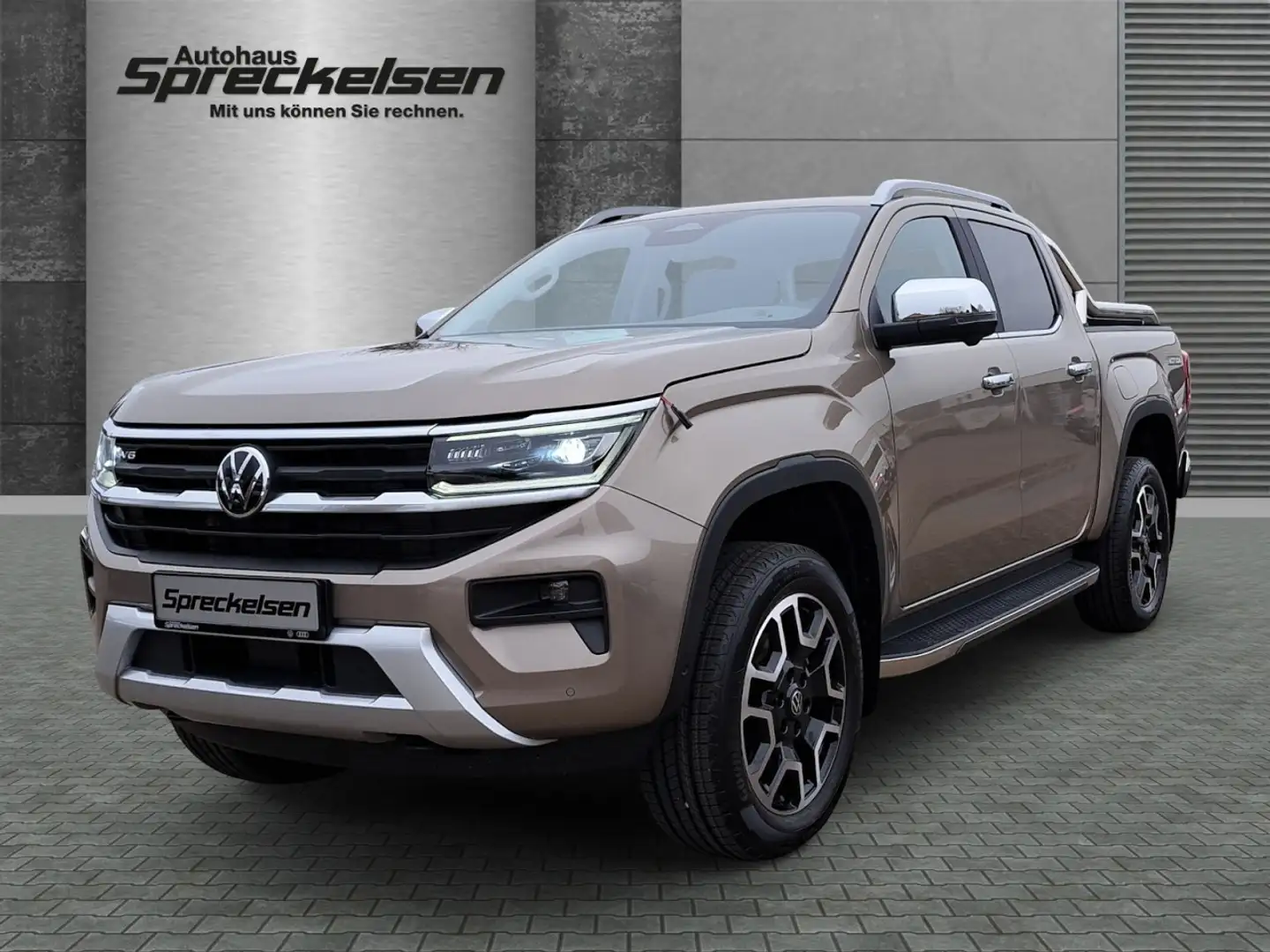 Volkswagen Amarok Style DC 2.0 TDI 4MOTION Klima Leder Einparkhilfe Beige - 1
