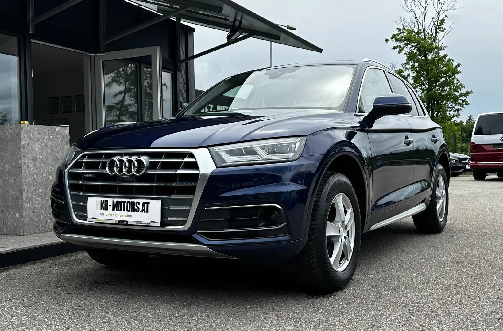 Audi Q5 2,0 TDI Quattro Sport*1.Besitz*Pano*ACC*LED* Blau - 1