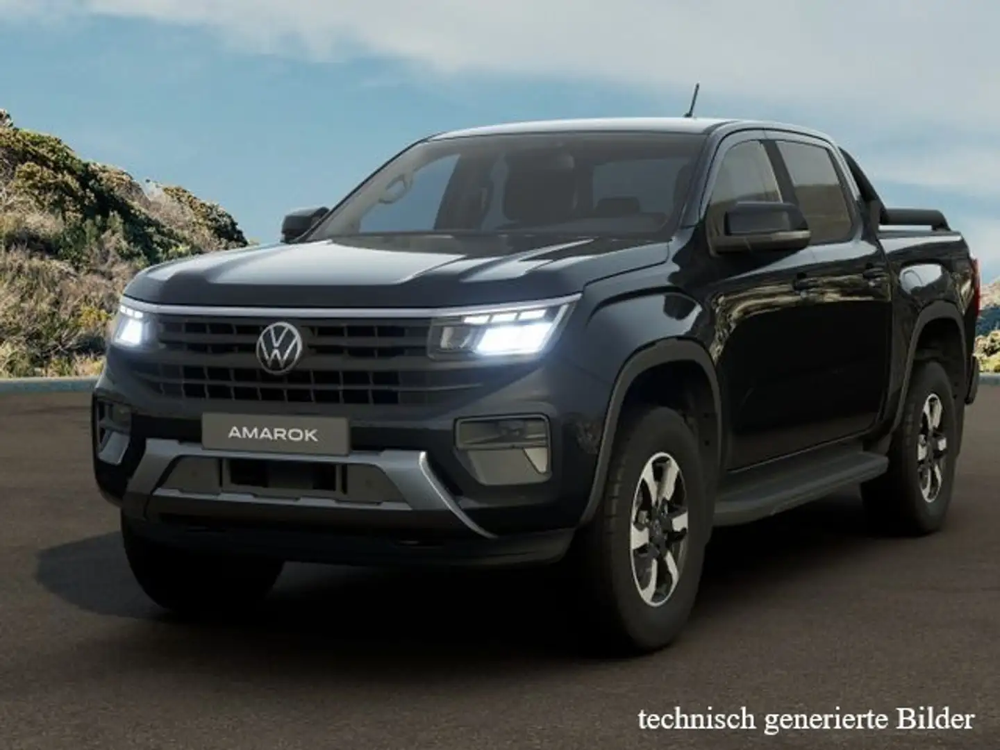 Volkswagen Amarok Doppelkabine 4Motion Schwarz - 1