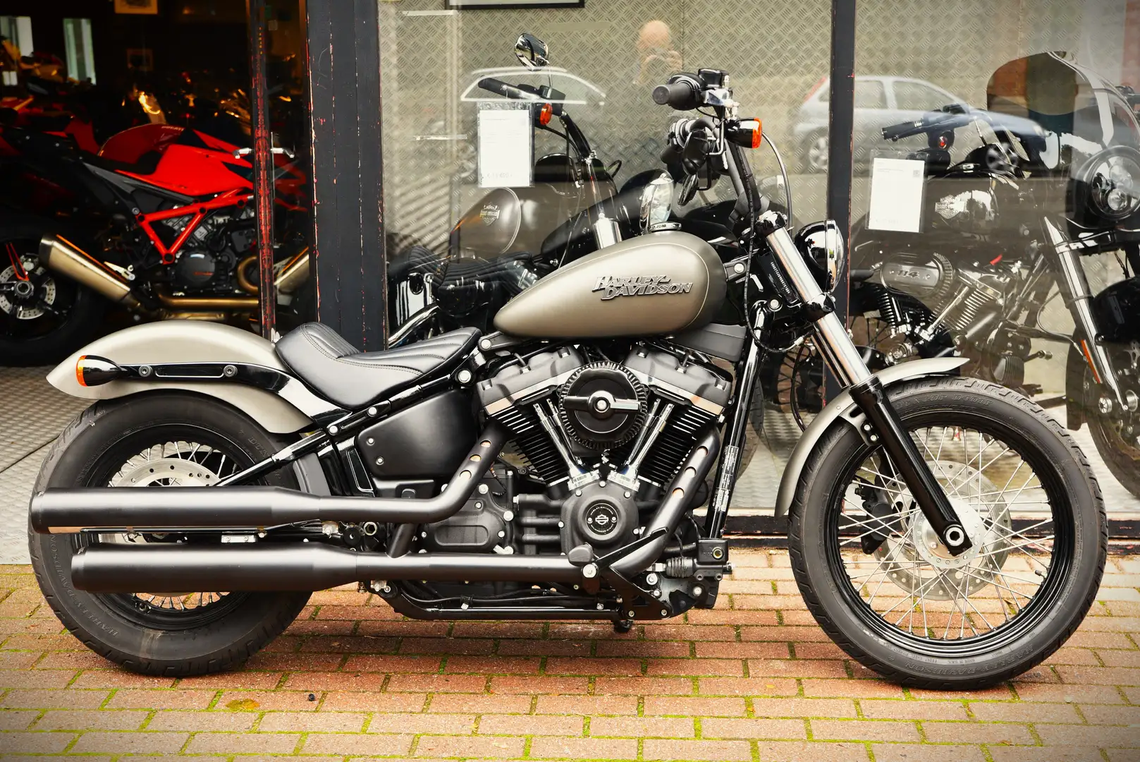 Harley-Davidson Dyna Street Bob ***MOTO VERTE*** Grigio - 2