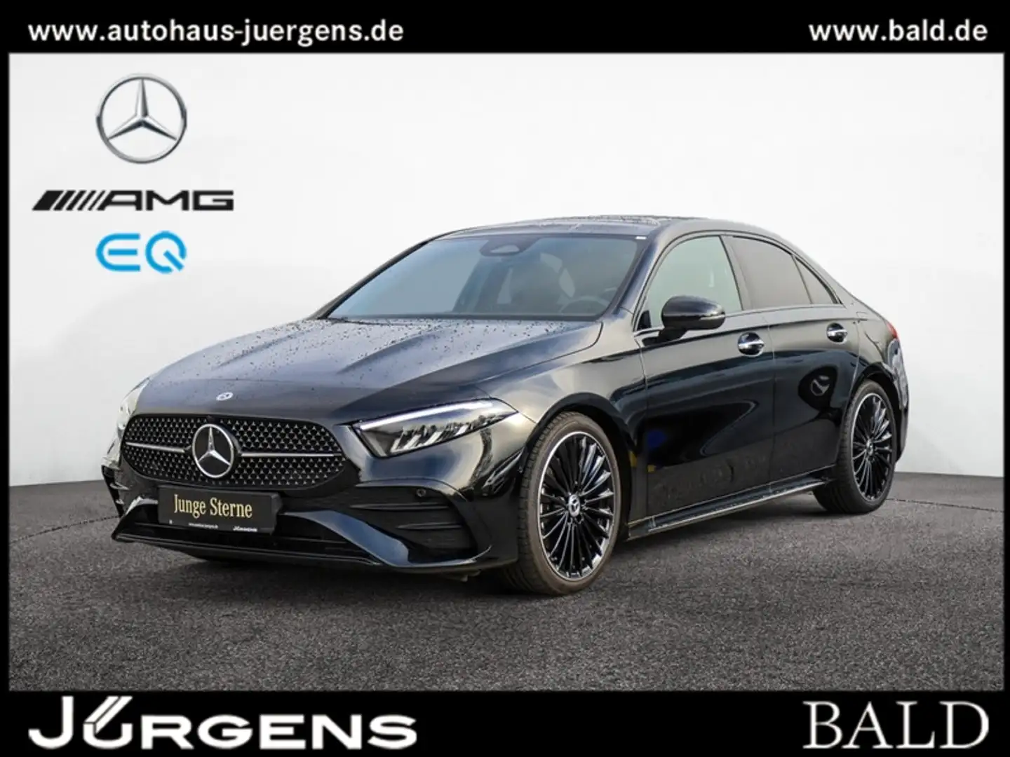 Mercedes-Benz A 220 d Limo AMG-Sport/LED/Cam/Pano/Night/19' Schwarz - 1