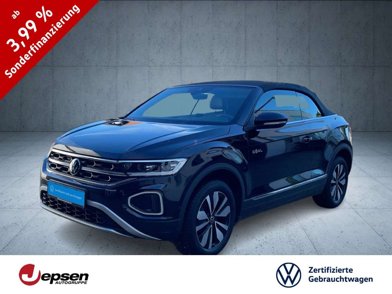 Volkswagen T-Roc 2025 — Cabrio GOAL1.0 TSI ACC+Kamera+Windschott