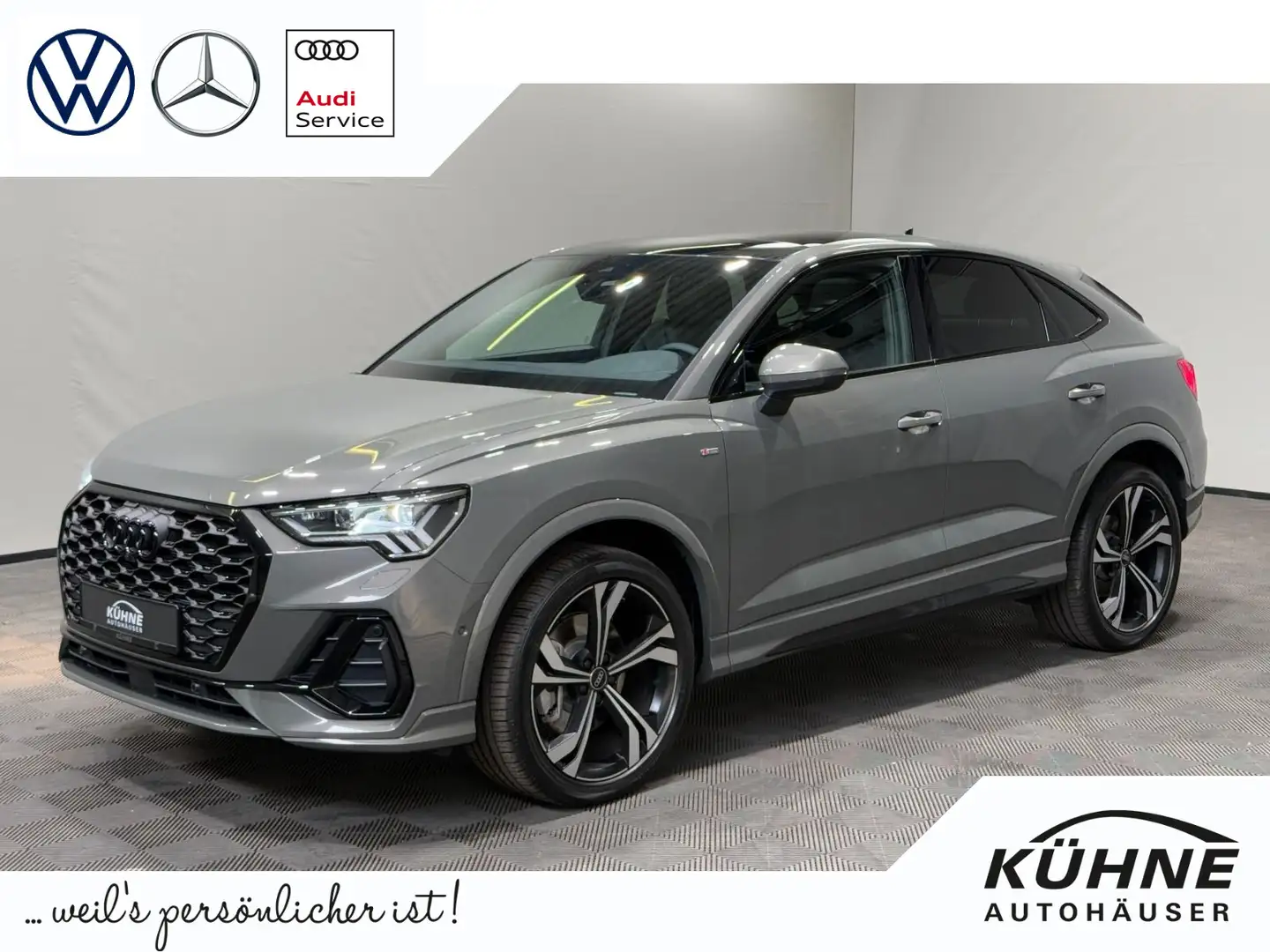 Audi Q3 2x S-Line 2.0 TFSI qu.| MATRIX NAVI Grau - 1