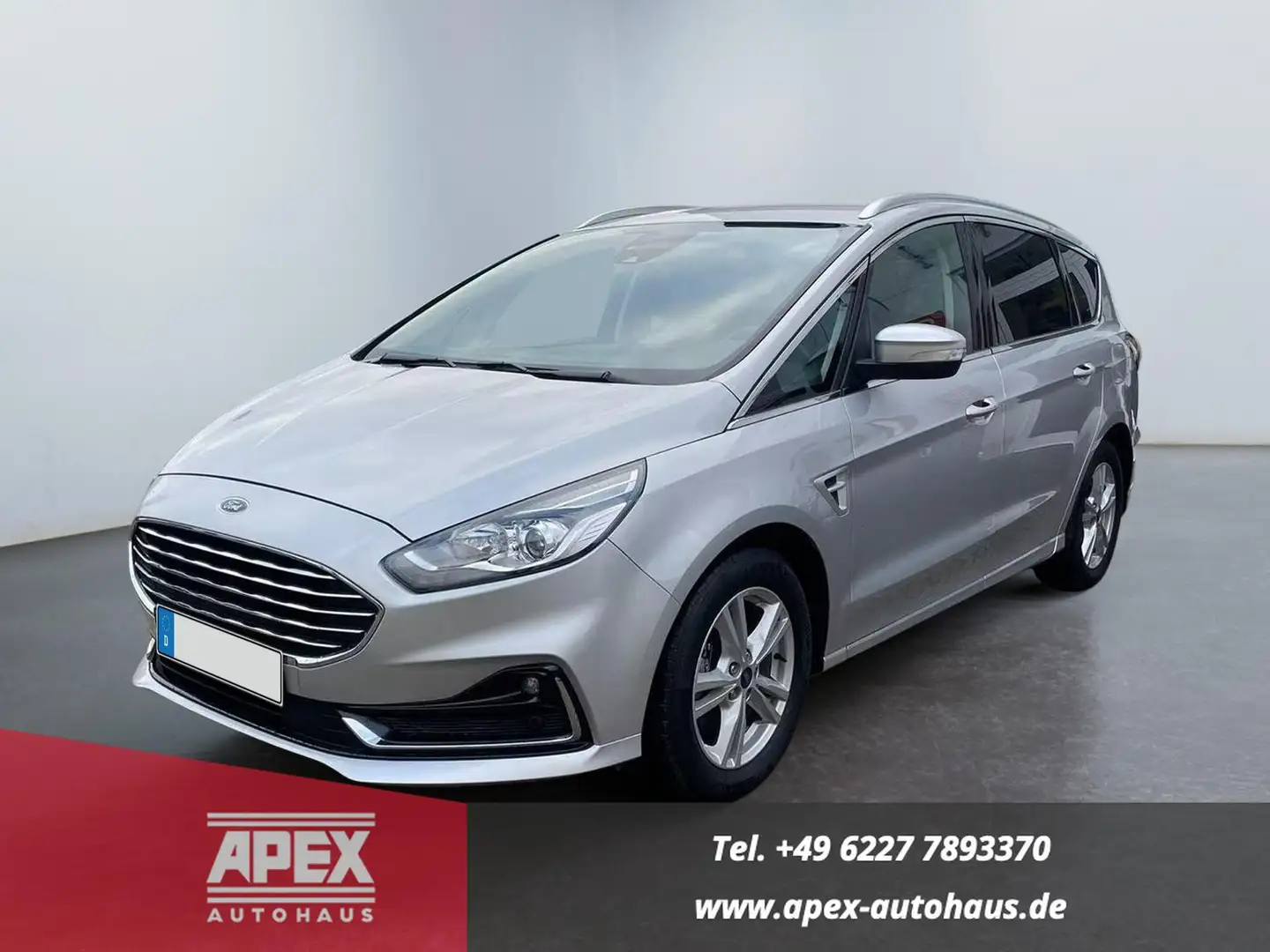Ford S-Max 2.0 EcoBlue Titanium X AHK Navi PDC Kamera Gara... Argent - 1