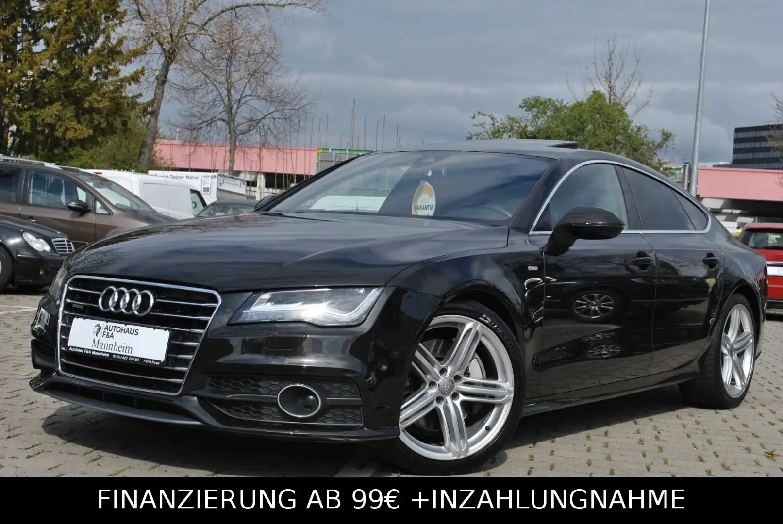 Audi A7 3.0 TDI Quattro S line Sport Plus SDach Acc Noir - 1