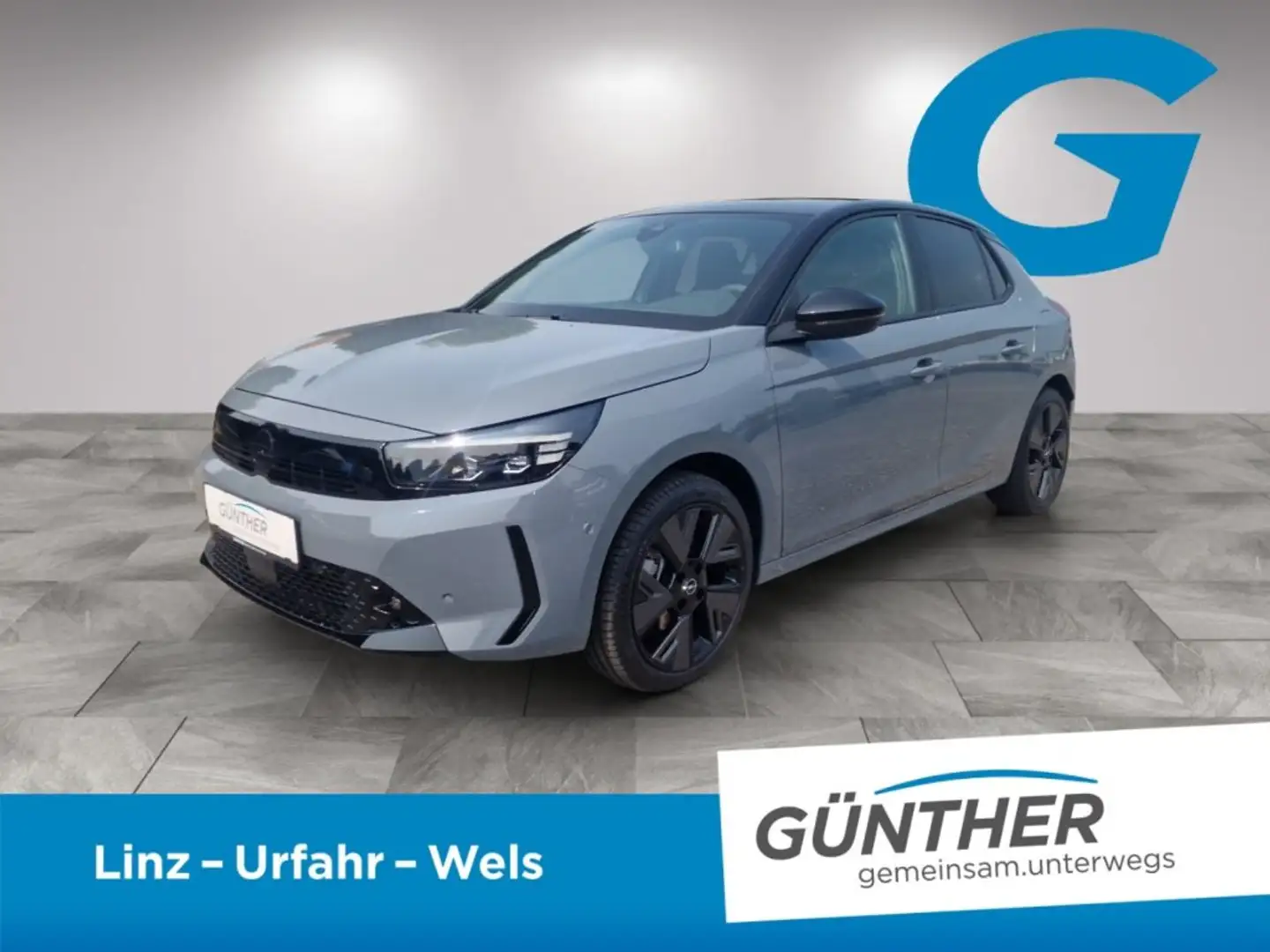 Opel Corsa GS 1.2 Direct Injection Tubro Grau - 1