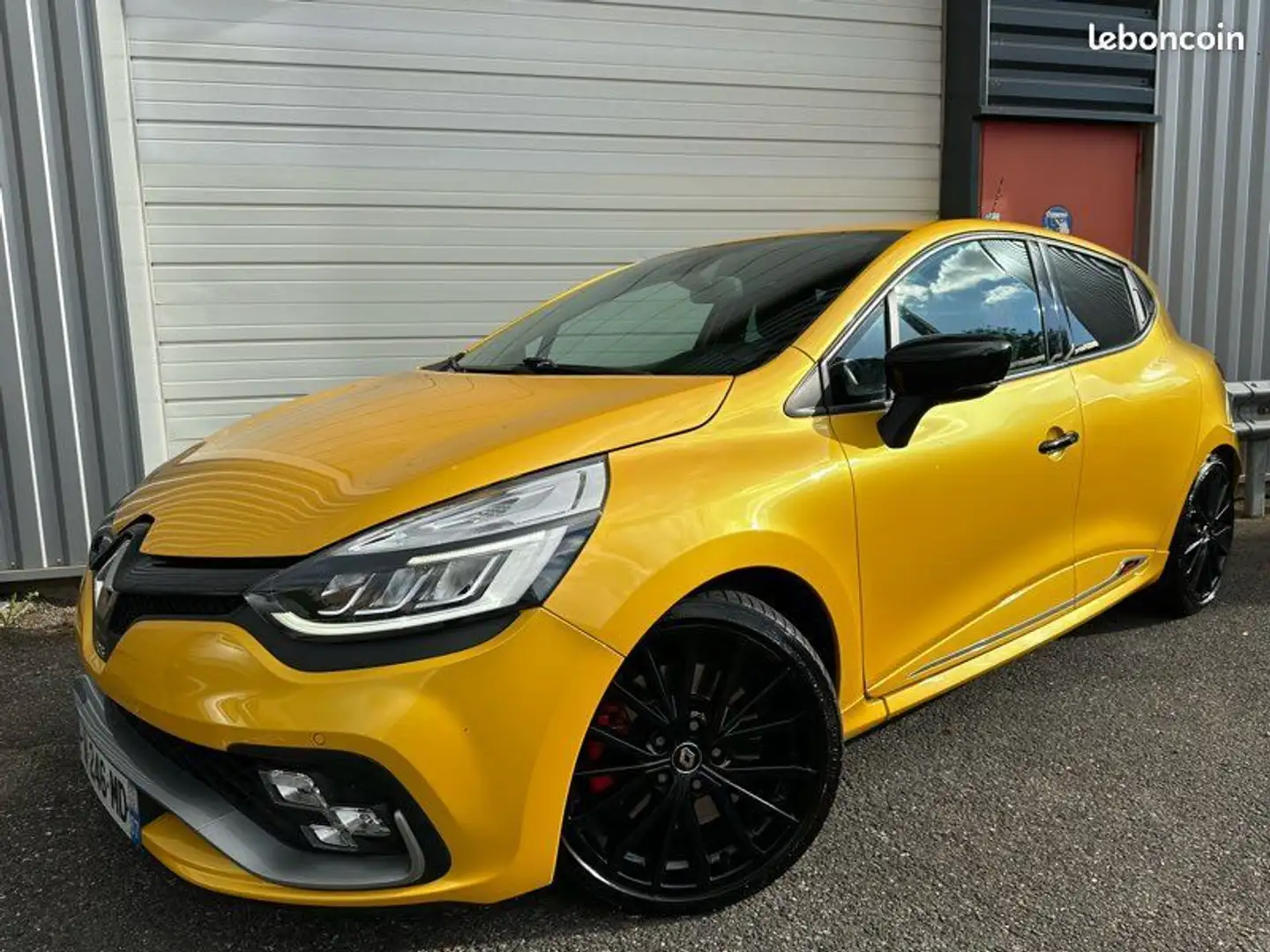 Renault Clio iv (2) 1.6 turbo 220 rs trophy edc bose Jaune - 2