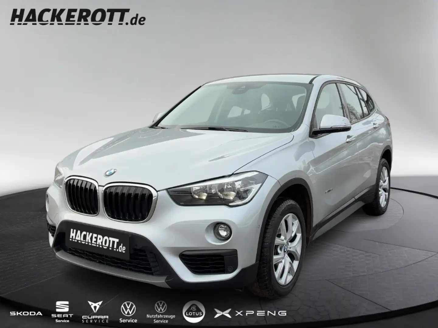 BMW X1 sDrive 18 i Advantage Park-Assistent Navi El. Heck Argent - 1