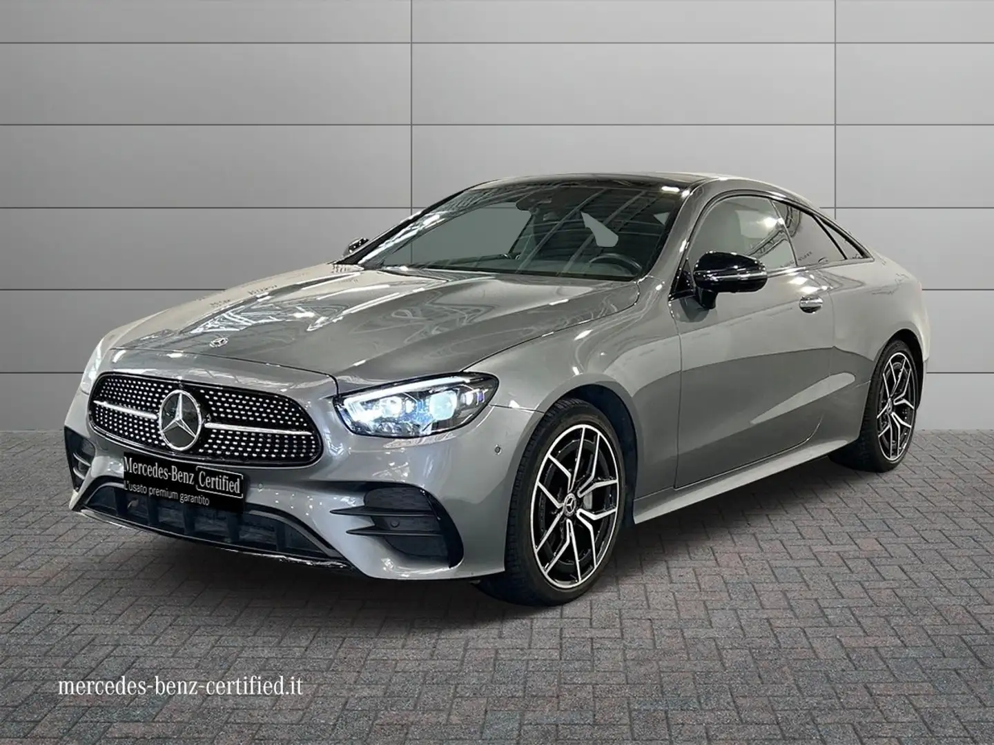 Mercedes-Benz E 220 E Coupe 220 d Premium 4matic auto my20 Grigio - 1