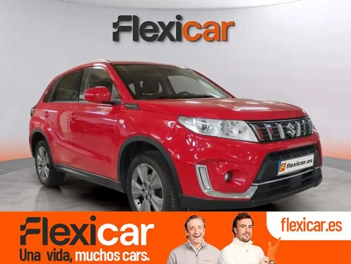 Suzuki Vitara 1.0T GLE 4WD Aut. Rood - 1