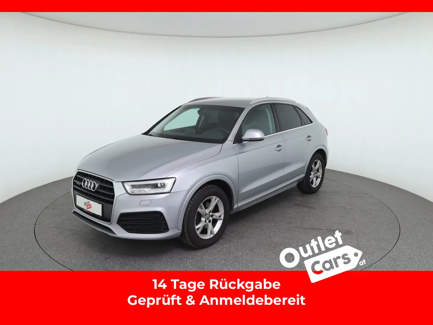 Audi Q3 2.0 TFSI quattro sport Silber - 1