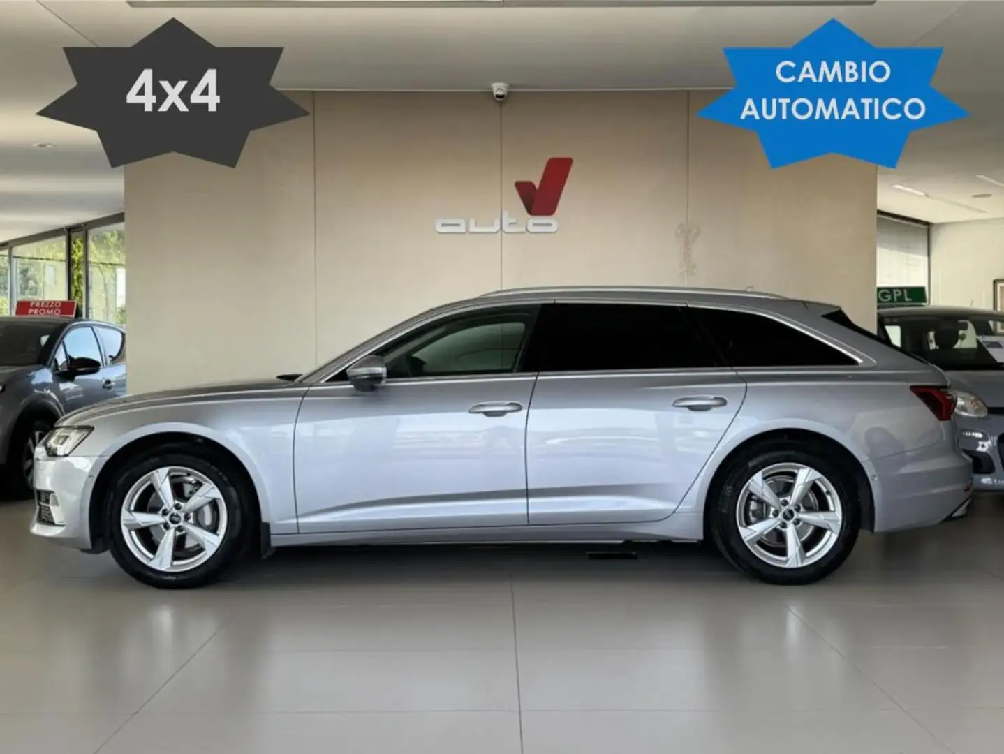 Audi A6 Avant 40 2.0 TDI quattro ultra S-tr. B. Advanced Argento - 1