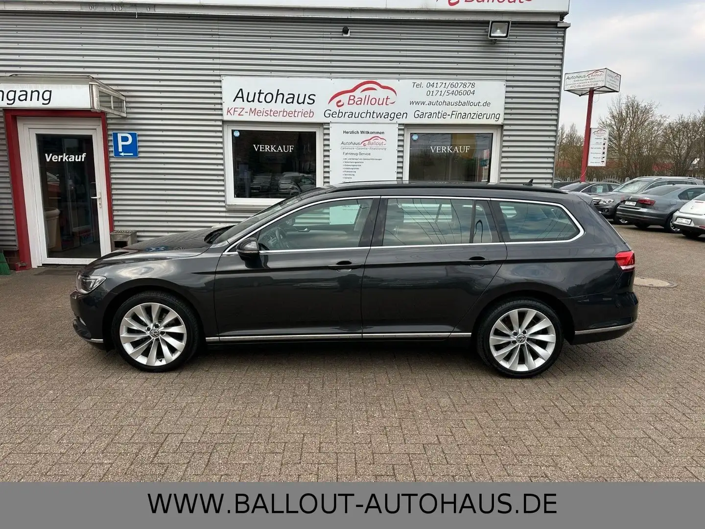 Volkswagen Passat Variant *2.HAND*KLIMA*NAVI*TEMPO*ACC*AHK* Grau - 1