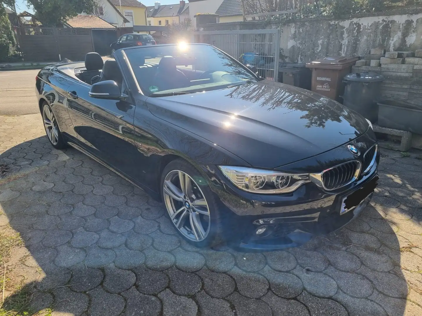 BMW 435 i Cabrio Sport-Aut. Sport Line, ACC, HUD Schwarz - 2