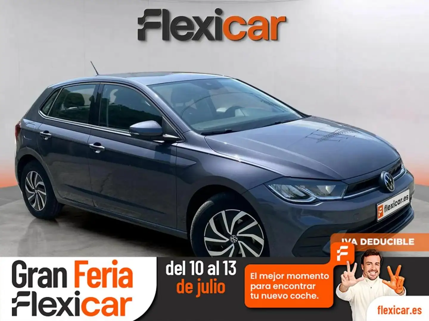 Volkswagen Polo 1.0 TSI Life 70kW Gris - 1