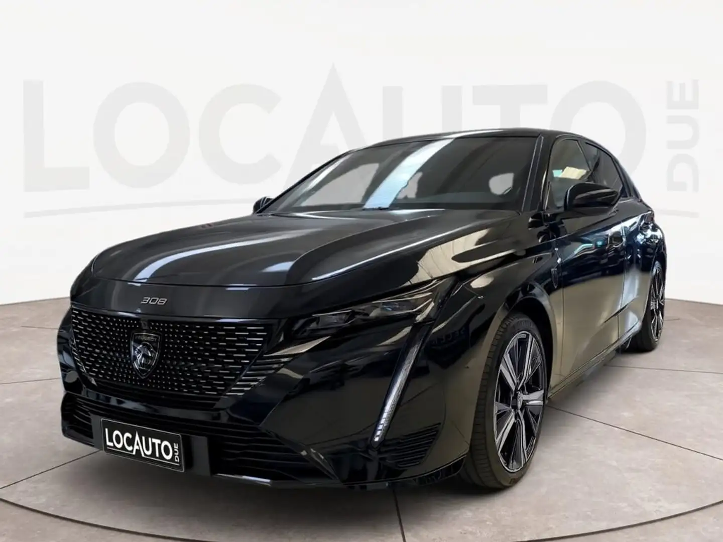 Peugeot 308 1.6 hybrid GT 225cv e-eat8 -PROMO Negro - 1