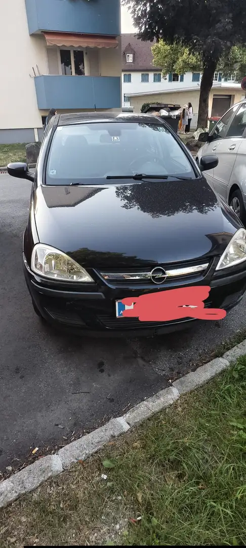 Opel Corsa 1,2 16V Schwarz - 1