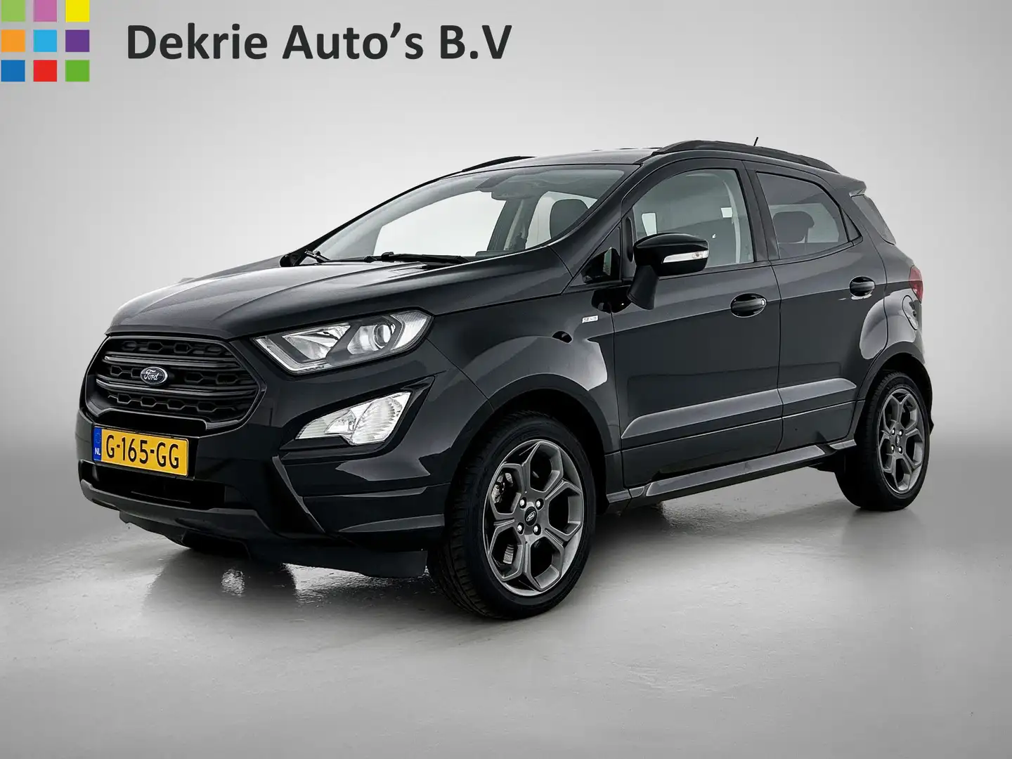Ford EcoSport 1.0 126PK ST-Line / Black-line / Airco-ecc./ Navig Zwart - 1