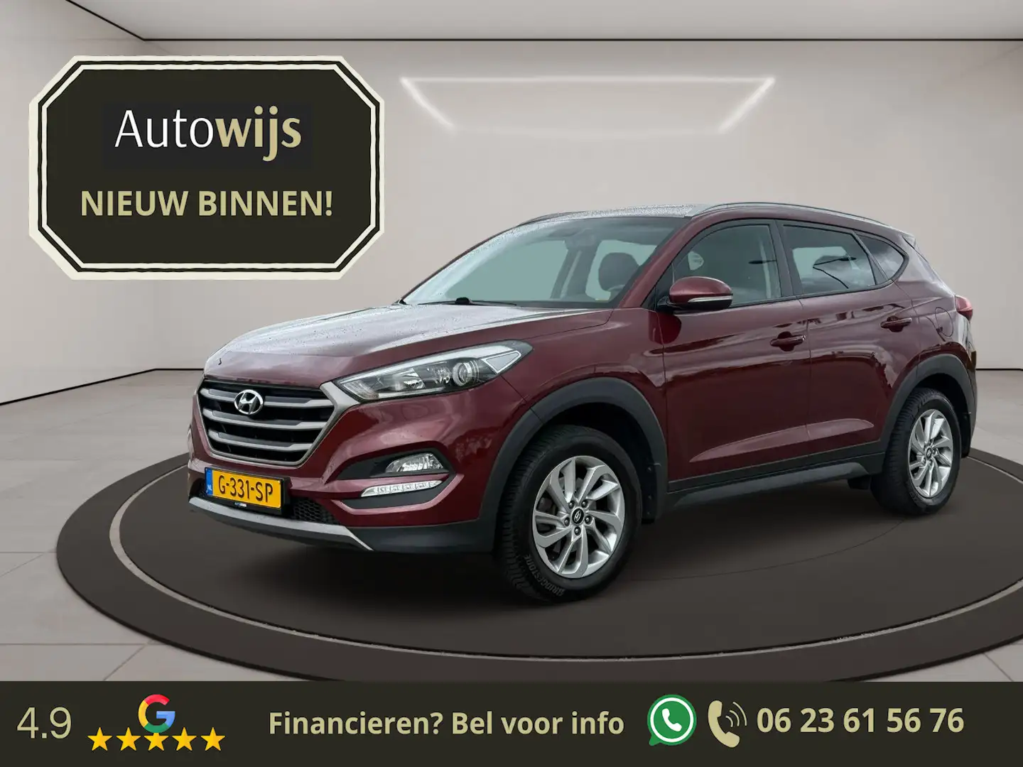 Hyundai TUCSON 1.6 GDi i-Motion|Trekhaak|Clima|Stoelverw|PDC| Rot - 1