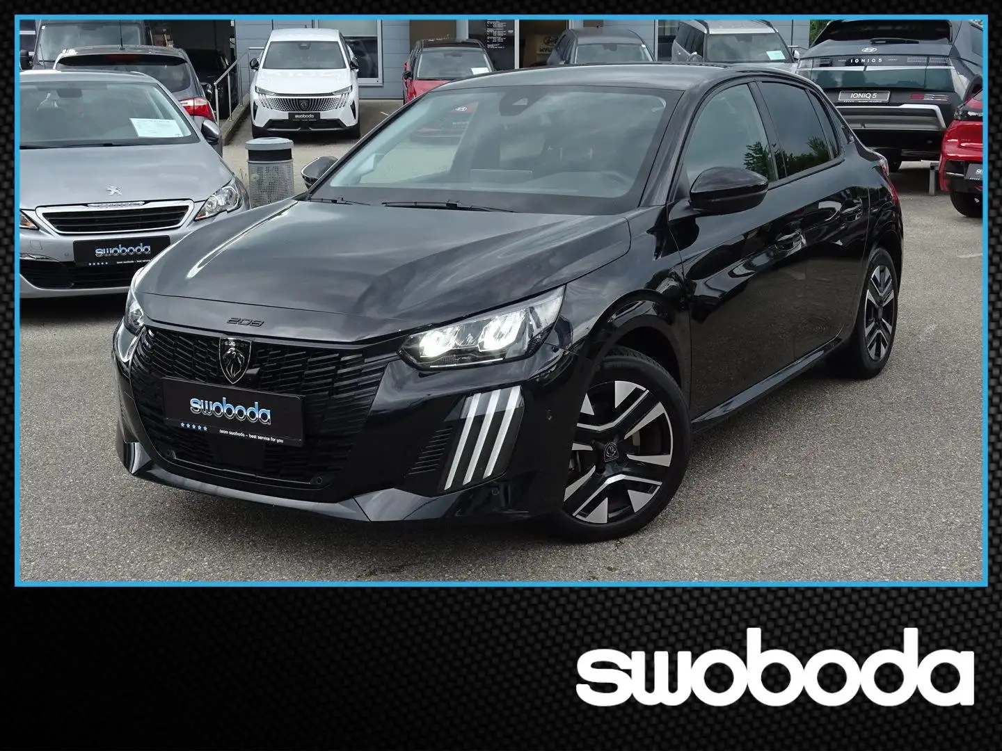 Peugeot 208 PureTech 100 S&S Allure Noir - 1