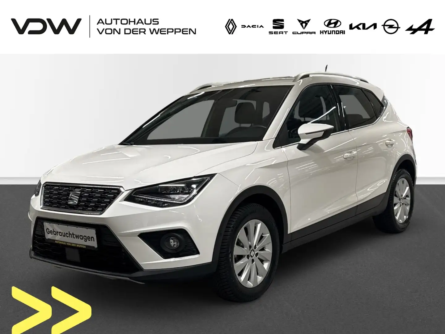 SEAT Arona Xcellence Klima Navi Rückfahrkamera Sitzheizung Blanc - 1